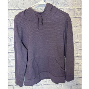 Champion Purple Hoodie Sweatshirt Size Large Women